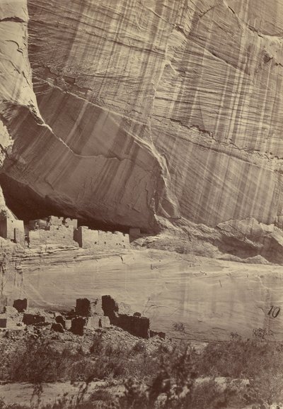 Ancient Ruins in the Canyon de Chelle, New Mexico by Timothy H. OSullivan